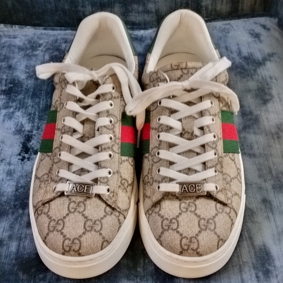 Gucci Womens Ace Low top sneakers - Picture 3 of 10
